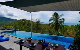 Ko Samui Seaview Pool Villa Philippa With Car Laem Set Beach Exterior photo