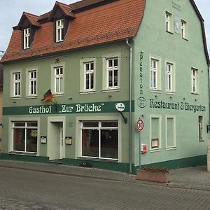 Gasthof " Zur Bruecke" Bed and Breakfast Alsleben Exterior photo