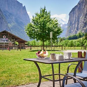 Apartment Truemmelbach, Comfortabl & Cozy, Private Terrace With Best Views Lauterbrunnen Exterior photo