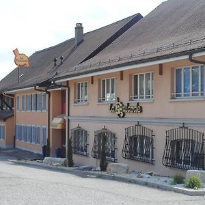 Motel - Hotel La Poularde Romont Exterior photo