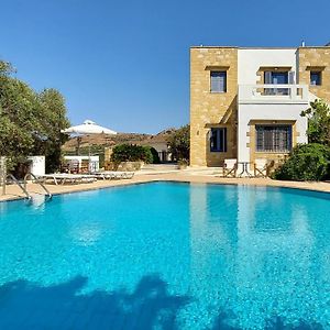 Villa "Thealia", 430 M2 With Swimmg Pool - Sea View Kíssamos Exterior photo