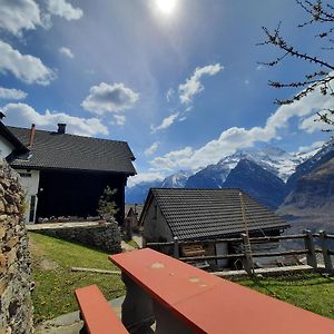 Santorini By Quokka 360 - Blue Curtains In The Alps Appartement Anzonico Exterior photo