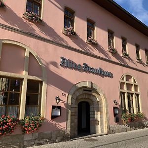 Altes Brauhaus Hotel Weißenfels Exterior photo