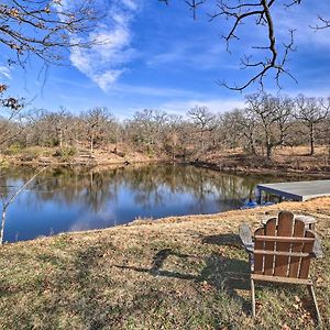 Grand Tulsa Getaway With Private Pond, Dock And Deck Villa Exterior photo