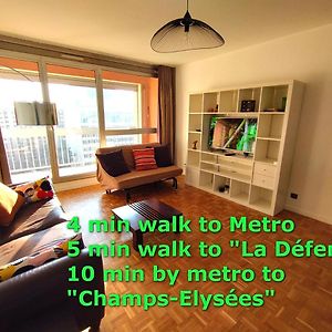 4 min walk to Metro, 60m², renovated, La Défense Appartement Puteaux Exterior photo