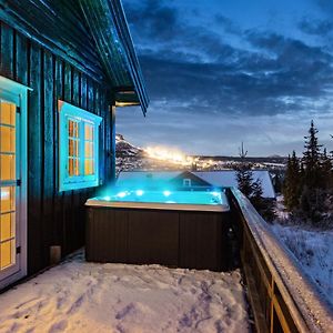 Skeikampen cabin with mountain view, jacuzzi&8 bedrooms Aulstad Exterior photo