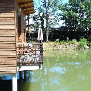 Chalets Confortables En Bord D'Etang, Parfaits Pour Peche Et Nature, Avec Terrasse Et Equipements Modernes - Fr-1-496-83 Veauchette Exterior photo