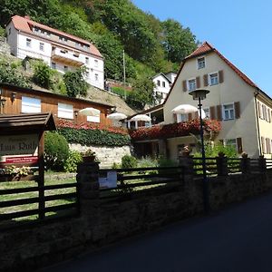 Pension Haus Ruth - Gartenhaus Appartement Stadt Wehlen Exterior photo