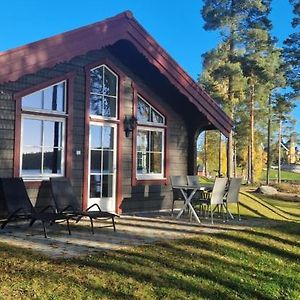 Lakeside Log Cabin Fraemby Udde Falun Villa Exterior photo