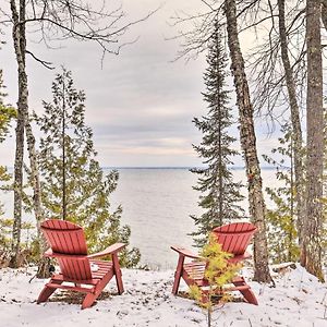 Cabin On Lake Superior About 11 Mi To Bayfield! Appartement Washburn Exterior photo