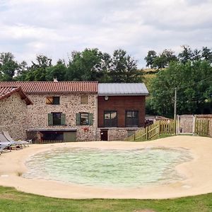 Gite De Charme Avec Piscine Privative, Terrasse, Jardin, Proche Riviere - Animaux Acceptes - Fr-1-496-25 Villa Croizet-sur-Gand Exterior photo