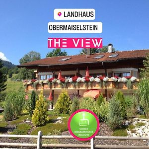 Landhaus Obermaiselstein "The View" Appartement Exterior photo