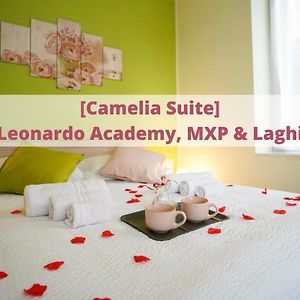 Camelia Suite Leonardo Academy, Mxp & Lakes Sesto Calende Exterior photo