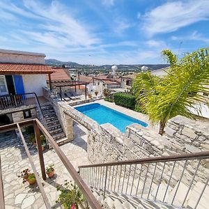 Poseidon'S Pool Paradise Appartement Skarinou Exterior photo