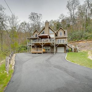 Spacious Lake Glenville Getaway With Deck! Cullowhee Exterior photo