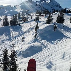 L'Appartement Les Bossons En Lisiere De Foret Dans Le Chalet Genepi Arêches Exterior photo