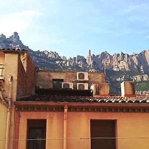 Piso Con Desayuno Incluido Y Vistas A La Montana. Appartement Monistrol de Montserrat Exterior photo