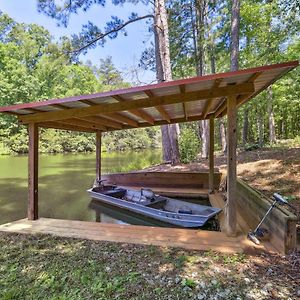 Lakefront Hamilton Cabin With Dock And Fire Pit! Villa Exterior photo