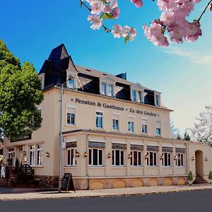 Zu Den Linden - Radebeul Pension Mit Restaurant Hotel Exterior photo