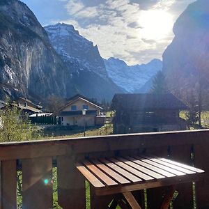 Chalet Bergliebe Appartement Lauterbrunnen Exterior photo