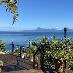 Temanahau Lodge Villa Vue Ocean Et Moorea Punaauia  Exterior photo