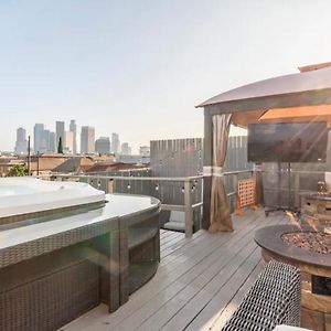 Gorgeous Dtla W/ View + Hot Tub! Villa Los Angeles Exterior photo