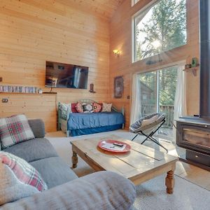 Quaint Cabin Deck And Grill In Leavenworth Villa Exterior photo