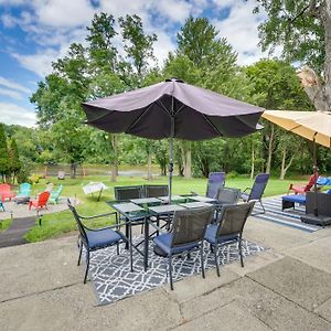 Waterfront Wallkill Duplex Home With Fire Pits! Exterior photo