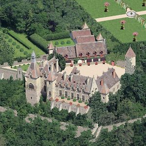 Chateau De Peufeilhoux Bed and Breakfast Vallon-en-Sully Exterior photo