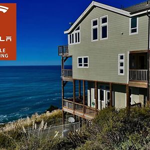 Incredible Ocean View, Oceanfront! By Oceanviewhottubs Shelter Cove, Ca Tesla Ev Station Appartement Exterior photo