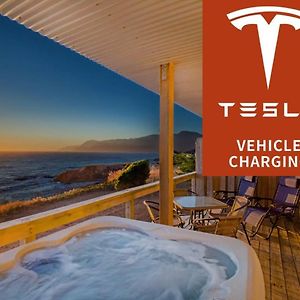 Stunning Oceanview Shelter Cove! By Oceanviewhottubs Oceanfront! Tesla Ev Station Appartement Exterior photo