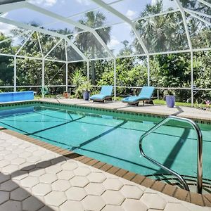 New! Waterfront Heated Pool Fishing Pier Villa North Fort Myers Exterior photo