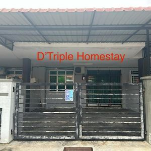 D'Triple Homestay Bandar Jasin Bestari Jasin Melaka Bemban Exterior photo