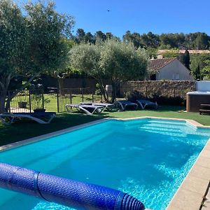 Scenic Villa In Montbrun Des Corbi Res With Pool Exterior photo
