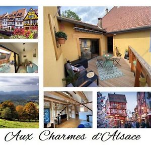 Aux Charmes D'Alsace Villa Soultzmatt Exterior photo