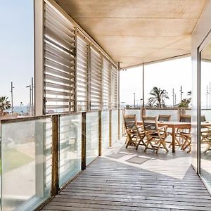 Beachfront With Terrace Appartement Barcelona Exterior photo