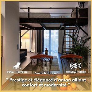 Manhattan Loft - Centre - 5 Mn A Pied Gare - Parking Prive - Patio Appartement Troyes Exterior photo