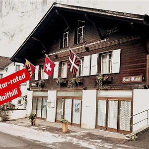 Chalet Maithili Lauterbrunnen -152-Year-Old Majestic Chalet Villa Exterior photo