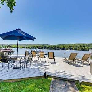 Greenwood Lake House With Dock And Waterfront Views! Villa Hewitt Exterior photo