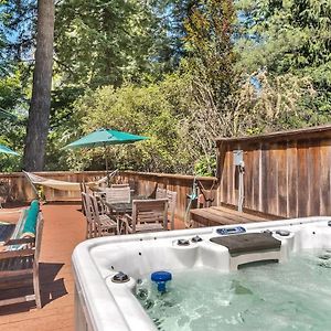 Lovely Tudor Home With Pool & Spa Near Russian River Guerneville Exterior photo