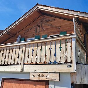 "Les Echalas" Chalet Independant Avec Cuisine En Lavaux Unesco Appartement Chexbres Exterior photo