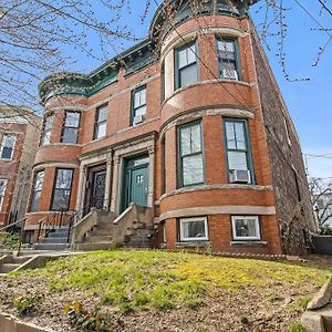 Beautiful Green Door Brownstone Appartement Jersey City Exterior photo