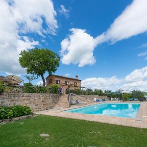 Dreamy Brick Villa With Unbelievable View And A Pool Sant'Angelo in Pontano Exterior photo