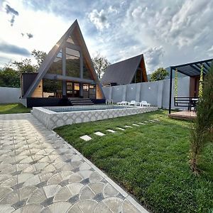 Siland A Frame House Villa Gabala Exterior photo