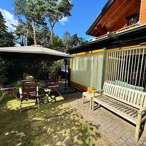 Houten Chalet/Bungalow In Het Bos, Sauna, Jacuzzi Villa Meijel Exterior photo