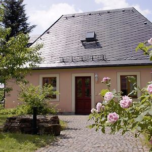 Lotterhof Ferienhaus Gartenhaus Appartement Augustusburg Exterior photo