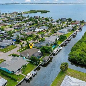 Waterfront Oasis With Private Heated Pool & Dock Villa Merritt Island Exterior photo