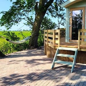 Tiny House Aan De Dokkumer Ee Villa Jelsum Exterior photo