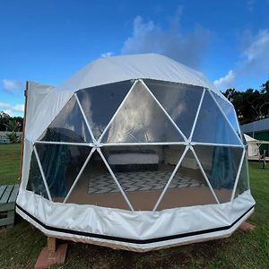 Spacious Dome Tent Glamping Camping Laie North Shore Oahu Hotel Exterior photo