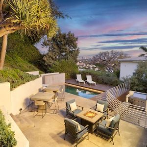 Kings Road West Hollywood Luxury Pool Views Firepit Modern Design Villa Los Angeles Exterior photo